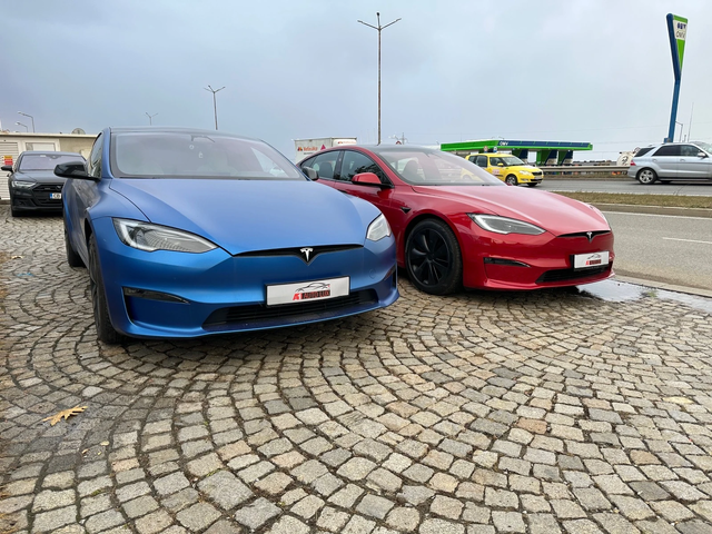 Tesla Model S PLAID-1020 k.с. - автомобили, коли, обяви за нови и употребявани 0