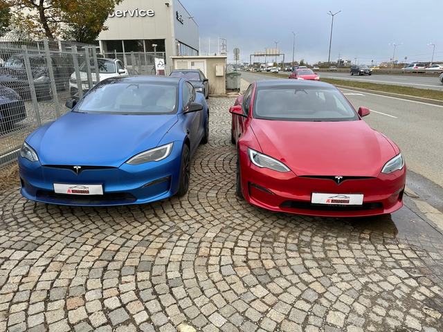 Tesla Model S PLAID-1020 k.с. - автомобили, коли, обяви за нови и употребявани 3