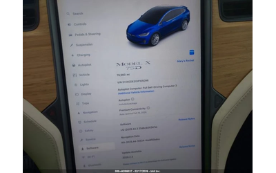 Tesla Model X 75D* AWD* ПАНОРАМА* ПОДГРЕВ - автомобили, коли, обяви за нови и употребявани 11