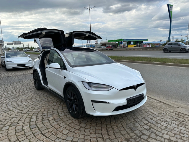 Tesla Model X 5 км./Dual Motor или  PLAID - автомобили, коли, обяви за нови и употребявани 1
