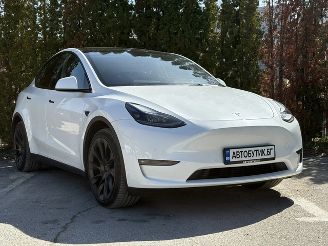 Tesla Model Y Long Range AWD Платен Full Self-Driving пакет - автомобили, коли, обяви за нови и употребявани 0
