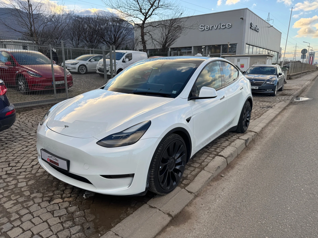 Tesla Model Y PERFORMANCE  DUAL MOTOR  4X4 - автомобили, коли, обяви за нови и употребявани 2