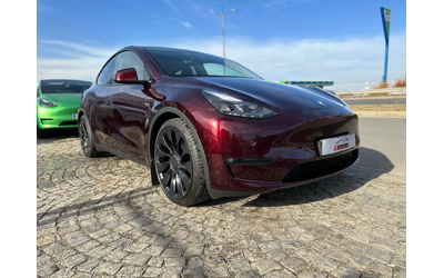 Tesla Model Y 5 км/ T A X I /350ps/60kw - автомобили, коли, обяви за нови и употребявани 8