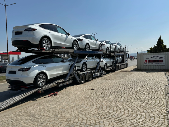 Tesla Model Y 5км/Rear-wheel drive, long range или Performancе - автомобили, коли, обяви за нови и употребявани 12