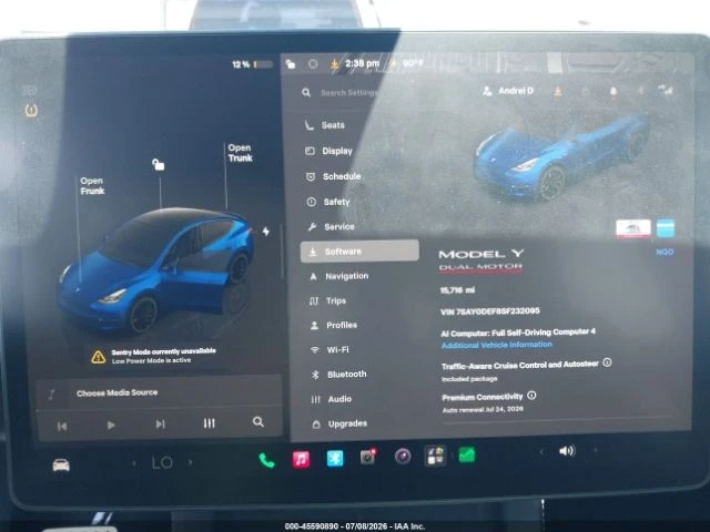 Tesla Model Y PERFORMANCE* DUAL MOTOR* КОЖА* ПОДГРЕВ* ПАНОРАМА* - автомобили, коли, обяви за нови и употребявани 14