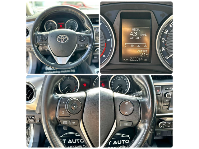 Toyota Auris 1.4D-4D 90HP CAM EURO 5B - автомобили, коли, обяви за нови и употребявани 12