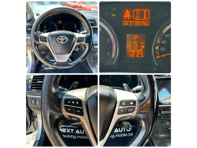 Toyota Avensis 2.2D-CAT 150HP PANO CAM ANDROID - автомобили, коли, обяви за нови и употребявани 13