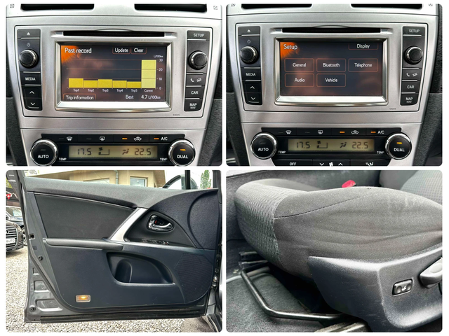 Toyota Avensis 2.0D4-D 124HP EURO5B - автомобили, коли, обяви за нови и употребявани 14