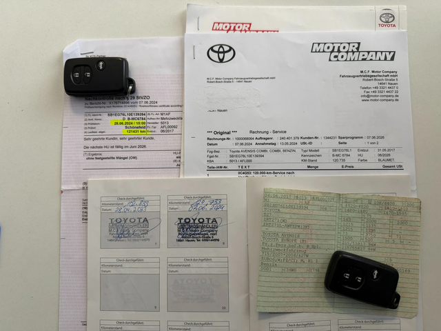 Toyota Avensis 1.8I* СЕРВИЗНА КНИЖКА* ПЪЛНА  ИСТОРИЯ В ТОЙОТА - автомобили, коли, обяви за нови и употребявани 14