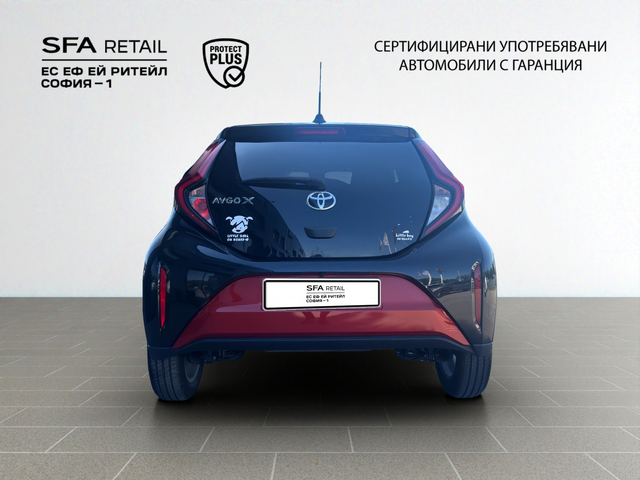 Toyota AYGO X 1.0 VVT-i, Black & White CVT - автомобили, коли, обяви за нови и употребявани 6