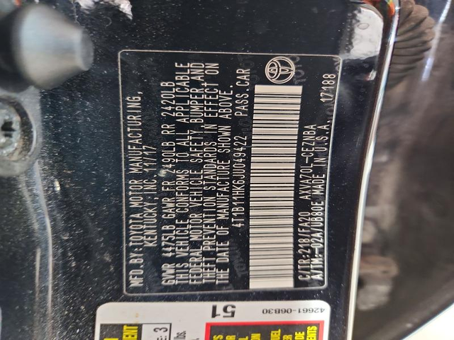 Toyota Camry 2.5L 4 FRONT WHEEL DRIVE - автомобили, коли, обяви за нови и употребявани 13