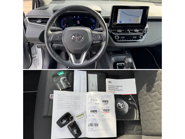 Toyota Corolla 1.8Hybrid Автоматик, Внос Швейцария, LED, Камера, - автомобили, коли, обяви за нови и употребявани 19