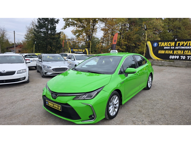 Toyota Corolla 1.8Hybrid* Подготвена за Такси - автомобили, коли, обяви за нови и употребявани 0