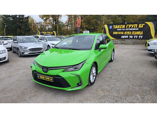 Toyota Corolla 1.8Hybrid* Подготвена за Такси - автомобили, коли, обяви за нови и употребявани 1