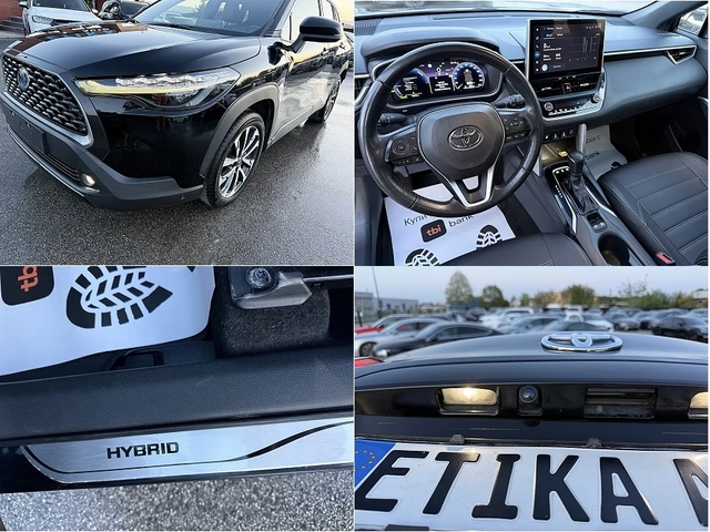 Toyota Corolla Cross 2.0Hybrid-4x4-Navi-Led-Bixenon-Kamera-Подгряване-! - автомобили, коли, обяви за нови и употребявани 16