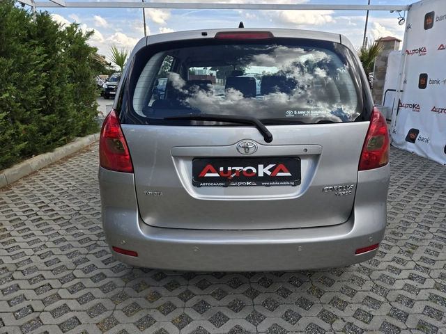 Toyota Corolla verso 1.6VVTI-110кс= 92.000км= КЛИМАТРОНИК= УНИКАТ - автомобили, коли, обяви за нови и употребявани 3