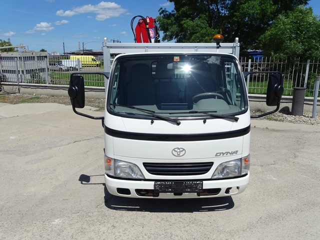 Toyota DYNA БОРДОВИ С КРАН 1670 kg - автомобили, коли, обяви за нови и употребявани 9