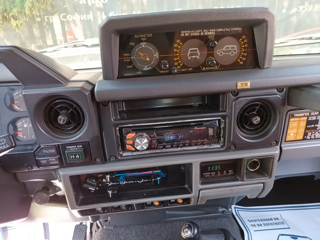 Toyota Land cruiser 2.4TD/4x4 - автомобили, коли, обяви за нови и употребявани 8