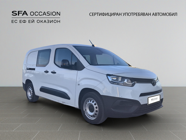 Toyota PROACE CITY 1.2L 110hp BVM6 E6 - автомобили, коли, обяви за нови и употребявани 2
