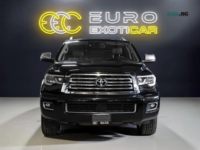 Toyota Sequoia PLATINUM* 4WD* JBL* PANO* ПОДГРЕВ* ОБДУХВАНЕ* TV* - автомобили, коли, обяви за нови и употребявани 1