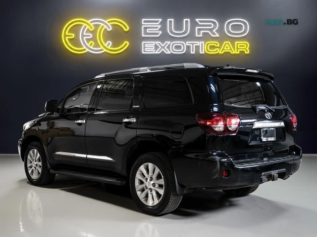 Toyota Sequoia PLATINUM* 4WD* JBL* PANO* ПОДГРЕВ* ОБДУХВАНЕ* TV* - автомобили, коли, обяви за нови и употребявани 5