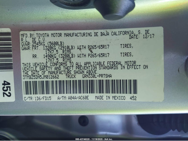 Toyota Tacoma 3.5L V-6 DI, DOHC, VVT, 278HP 4X2 Drive - автомобили, коли, обяви за нови и употребявани 8