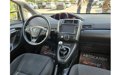 Toyota Verso 1.6D4d-112kc= 6СКОРОСТИ= КАМЕРА= LINE ASSIST - автомобили, коли, обяви за нови и употребявани 12