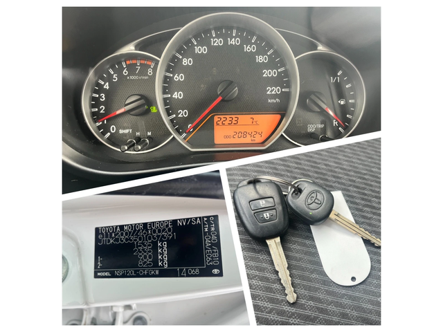 Toyota Verso S 1.33 i 100k.c - автомобили, коли, обяви за нови и употребявани 13