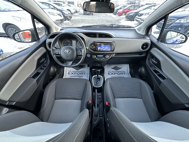 Toyota Yaris 1.5 Hybrid E6B FACE - автомобили, коли, обяви за нови и употребявани 8