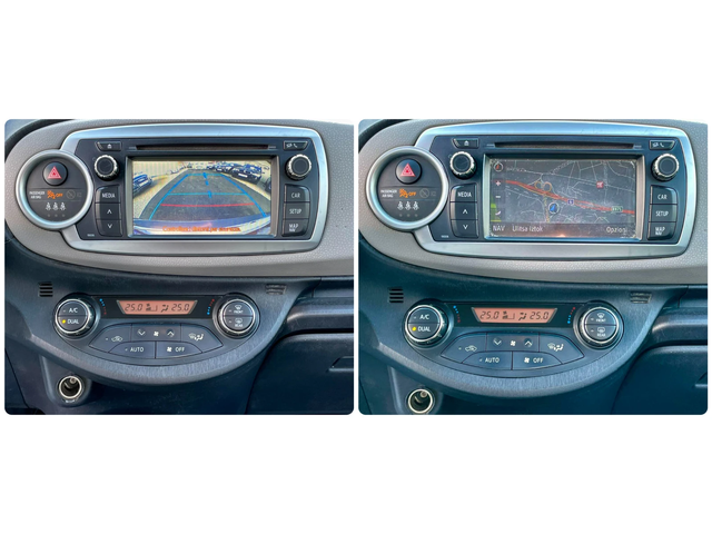 Toyota Yaris 1.4D-4D E5B НАВИ КАМЕРА - автомобили, коли, обяви за нови и употребявани 14