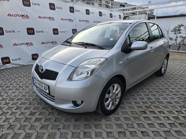 Toyota Yaris 1.3VVTI-87кс= АВТОМАТ= 5ВРАТИ= ОБСЛУЖЕНА - автомобили, коли, обяви за нови и употребявани 5