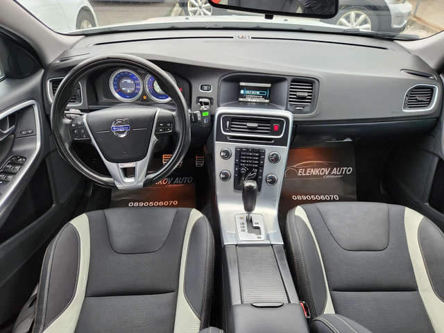 Volvo V60 R-design D4-1.6T-180к.с EURO 5-АВТОМАТИК-ШВЕЙЦАРИЯ - автомобили, коли, обяви за нови и употребявани 9