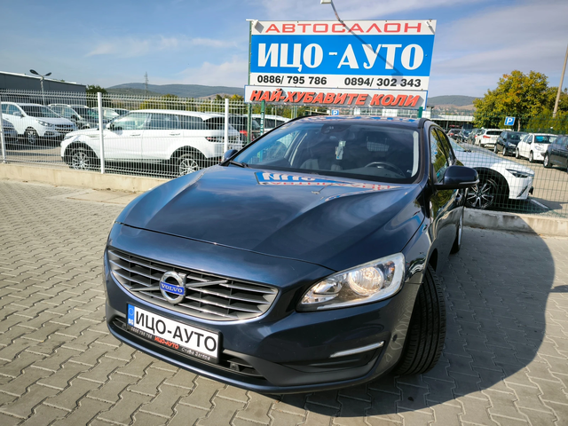 Volvo V60 1, 6-115к.с.6скop.LED, ФЕЙСЛИФТ, ЕВРО 5B - автомобили, коли, обяви за нови и употребявани 0