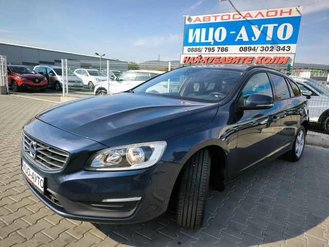 Volvo V60 1, 6-115к.с.6скop.LED, ФЕЙСЛИФТ, ЕВРО 5B - автомобили, коли, обяви за нови и употребявани 1