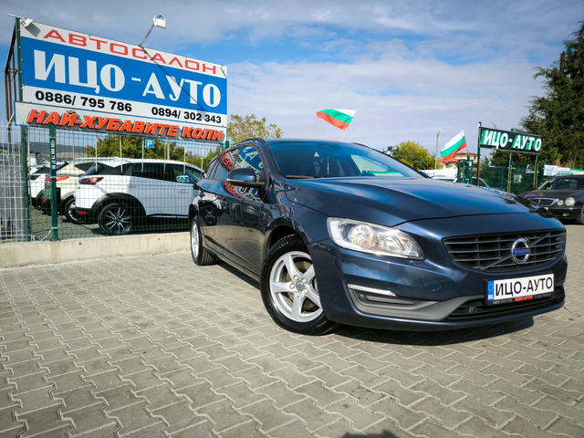 Volvo V60 1, 6-115к.с.6скop.LED, ФЕЙСЛИФТ, ЕВРО 5B - автомобили, коли, обяви за нови и употребявани 7