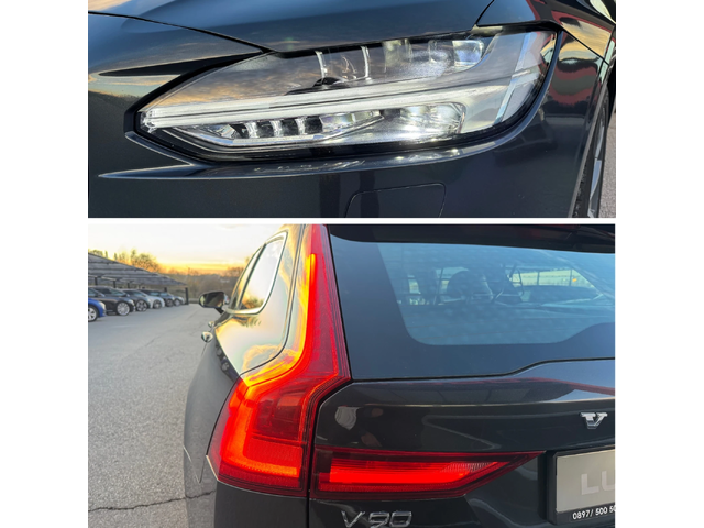 Volvo V90 2.0D-D5-4х4-LED-CAMERA-BLIND SPOT-LANE ASSIST-TOP - автомобили, коли, обяви за нови и употребявани 6