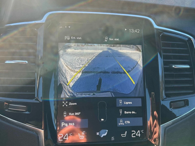 Volvo Xc90 R-design* Hybrid* 360View* Line Assist* Подгрев* П - автомобили, коли, обяви за нови и употребявани 10