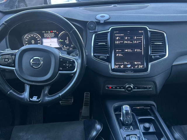 Volvo Xc90 R-design* Hybrid* 360View* Line Assist* Подгрев* П - автомобили, коли, обяви за нови и употребявани 7