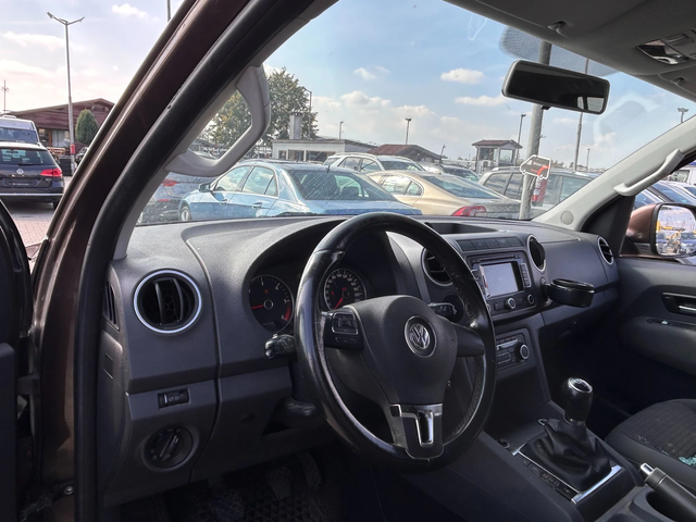 VW Amarok 2.0TDI DoubleCabin 4MOTION NAVI EURO 5 - автомобили, коли, обяви за нови и употребявани 10