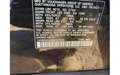 VW Atlas 3.6L 6 All Wheel Drive - автомобили, коли, обяви за нови и употребявани 12