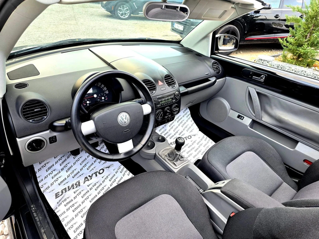 VW Beetle 1.4I КАБРИОЛЕТ TOP - автомобили, коли, обяви за нови и употребявани 11