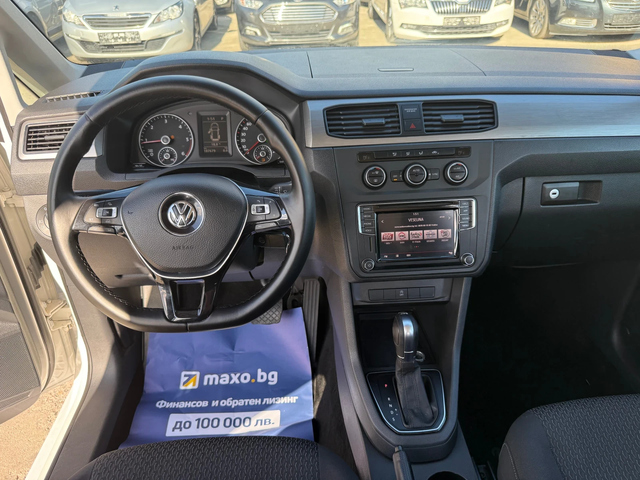 VW Caddy 2.0 tdi DSG 150kc. Дистроник - автомобили, коли, обяви за нови и употребявани 10
