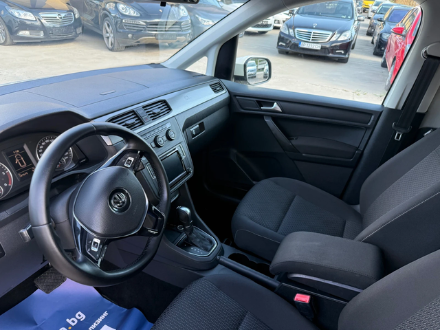 VW Caddy 2.0 tdi DSG 150kc. Дистроник - автомобили, коли, обяви за нови и употребявани 11