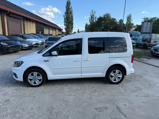 VW Caddy 2.0 tdi DSG 150kc. Дистроник - автомобили, коли, обяви за нови и употребявани 4