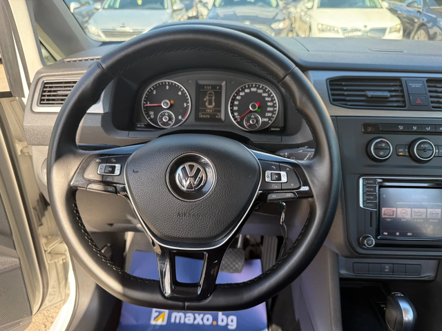 VW Caddy 2.0 tdi DSG 150kc. Дистроник - автомобили, коли, обяви за нови и употребявани 9