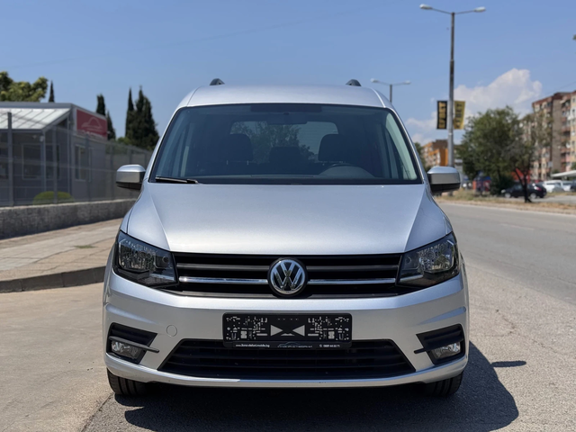 VW Caddy 2.0TDI 102кс DSG * 103хил.км* ПЕРФЕКТЕН* - автомобили, коли, обяви за нови и употребявани 7