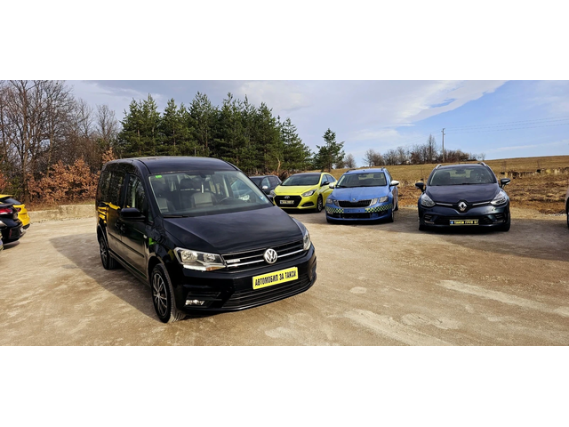 VW Caddy Maxi-7Места* 2020г.-Заводски метан - автомобили, коли, обяви за нови и употребявани 3