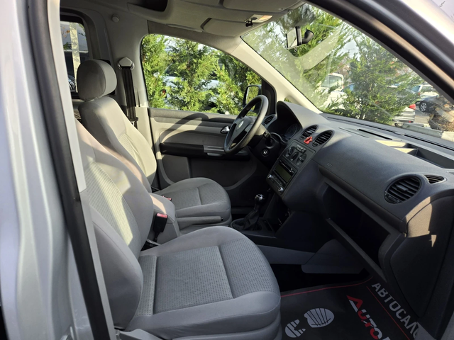 VW Caddy 2.0i-109кс= ФАБРИЧЕН МЕТАН= КЛИМАТИК - автомобили, коли, обяви за нови и употребявани 13