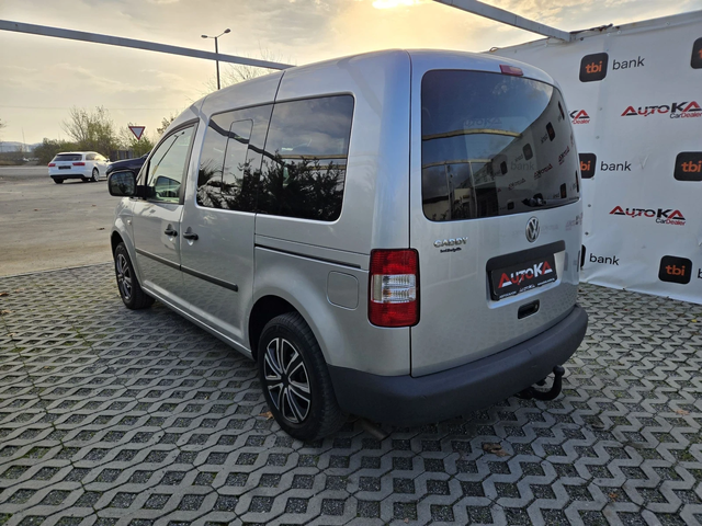 VW Caddy 2.0i-109кс= ФАБРИЧЕН МЕТАН= КЛИМАТИК - автомобили, коли, обяви за нови и употребявани 4