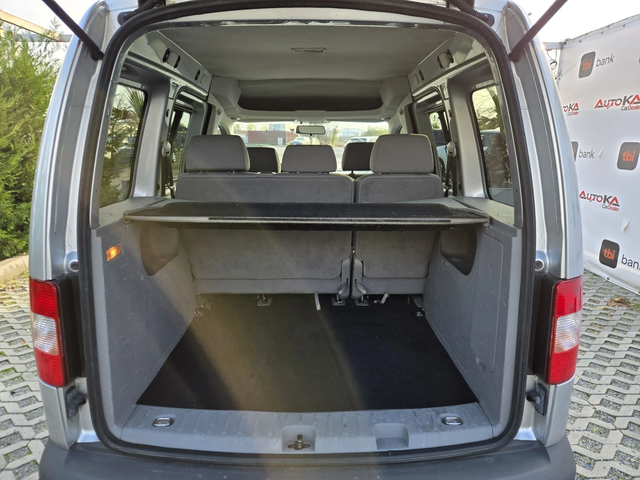 VW Caddy 2.0i-109кс= ФАБРИЧЕН МЕТАН= КЛИМАТИК - автомобили, коли, обяви за нови и употребявани 9